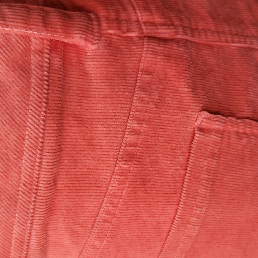 Boden Orange/Salmon Corduroy Skirt Size 12 - Picture 4 of 10